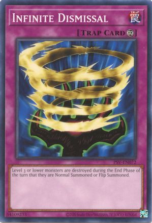Infinite Dismissal (25th Anniversary) [PSV-EN072] Common - Yu-Gi-Oh! - Card Brawlers | Quebec | Canada |
