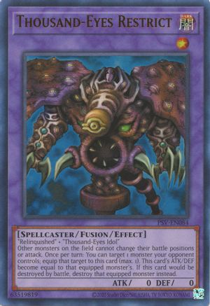 Thousand-Eyes Restrict (25th Anniversary) [PSV-EN084] Ultra Rare - Yu-Gi-Oh! - Card Brawlers | Quebec | Canada |