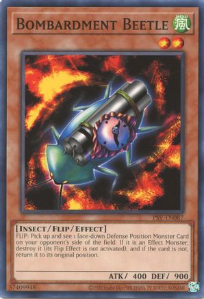 Bombardment Beetle (25th Anniversary) [PSV-EN087] Common - Yu-Gi-Oh! - Card Brawlers | Quebec | Canada |