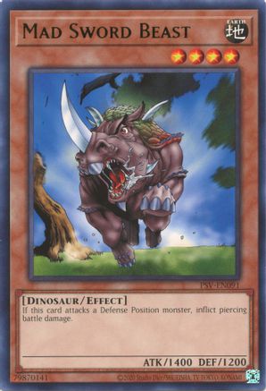 Mad Sword Beast (25th Anniversary) [PSV-EN091] Rare - Yu-Gi-Oh! - Card Brawlers | Quebec | Canada |