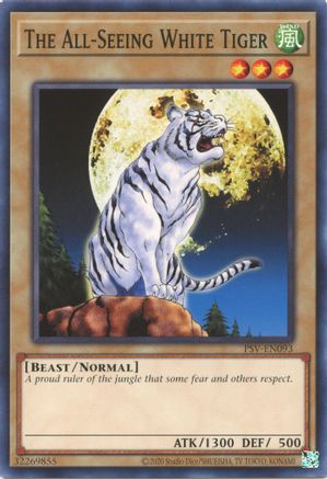 The All-Seeing White Tiger (25th Anniversary) [PSV-EN093] Common - Yu-Gi-Oh! - Card Brawlers | Quebec | Canada |
