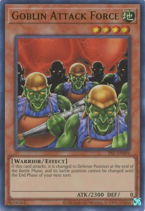 Goblin Attack Force (25th Anniversary) [PSV-EN094] Ultra Rare - Yu-Gi-Oh! - Card Brawlers | Quebec | Canada |