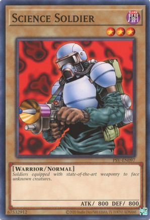 Science Soldier (25th Anniversary) [PSV-EN097] Common - Yu-Gi-Oh! - Card Brawlers | Quebec | Canada |