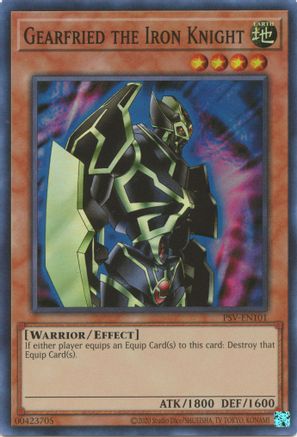 Gearfried the Iron Knight (25th Anniversary) [PSV-EN101] Super Rare - Yu-Gi-Oh! - Card Brawlers | Quebec | Canada |