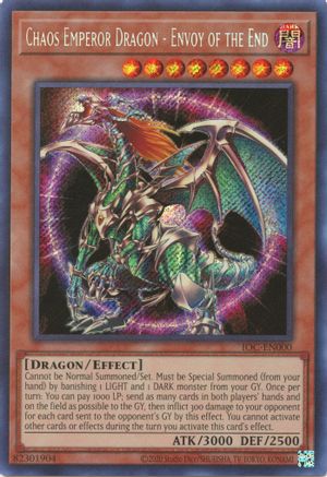 Chaos Emperor Dragon - Envoy of the End (25th Anniversary) [IOC-EN000] Secret Rare - Yu-Gi-Oh! - Card Brawlers | Quebec | Canada |