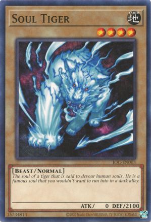 Soul Tiger (25th Anniversary) [IOC-EN003] Common - Yu-Gi-Oh! - Card Brawlers | Quebec | Canada |