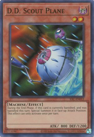 D.D. Scout Plane (25th Anniversary) [IOC-EN012] Super Rare - Yu-Gi-Oh! - Card Brawlers | Quebec | Canada |