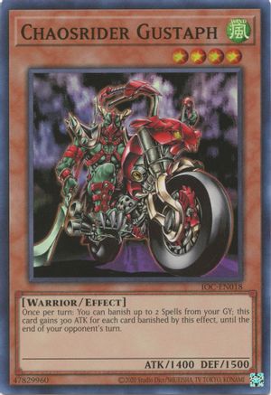 Chaosrider Gustaph (25th Anniversary) [IOC-EN018] Super Rare - Yu-Gi-Oh! - Card Brawlers | Quebec | Canada |