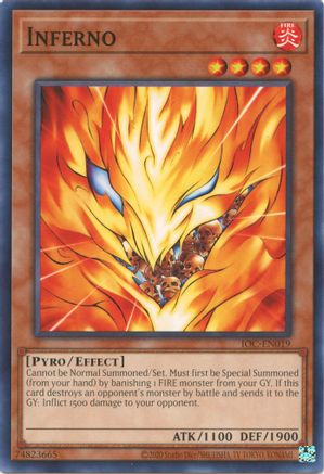 Inferno (25th Anniversary) [IOC-EN019] Common - Yu-Gi-Oh! - Card Brawlers | Quebec | Canada |