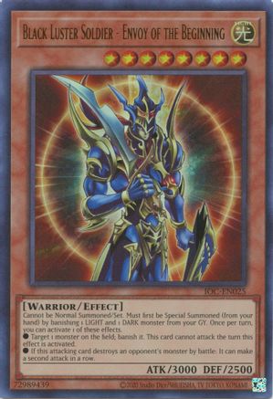 Black Luster Soldier - Envoy of the Beginning (25th Anniversary) [IOC-EN025] Ultra Rare - Yu-Gi-Oh! - Card Brawlers | Quebec | Canada |