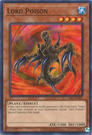 Lord Poison (25th Anniversary) [IOC-EN028] Common - Yu-Gi-Oh! - Card Brawlers | Quebec | Canada |
