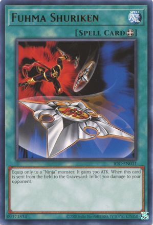 Fuhma Shuriken (25th Anniversary) [IOC-EN031] Rare - Yu-Gi-Oh! - Card Brawlers | Quebec | Canada |