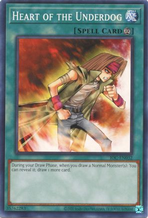 Heart of the Underdog (25th Anniversary) [IOC-EN032] Common - Yu-Gi-Oh! - Card Brawlers | Quebec | Canada |