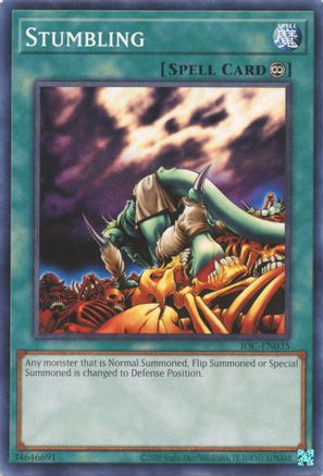 Stumbling (25th Anniversary) [IOC-EN035] Common - Yu-Gi-Oh! - Card Brawlers | Quebec | Canada |