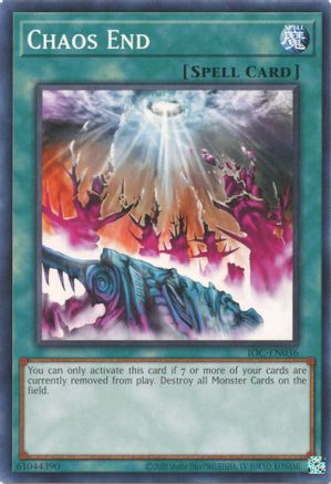 Chaos End (25th Anniversary) [IOC-EN036] Common - Yu-Gi-Oh! - Card Brawlers | Quebec | Canada |