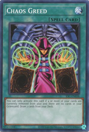 Chaos Greed (25th Anniversary) [IOC-EN038] Common - Yu-Gi-Oh! - Card Brawlers | Quebec | Canada |