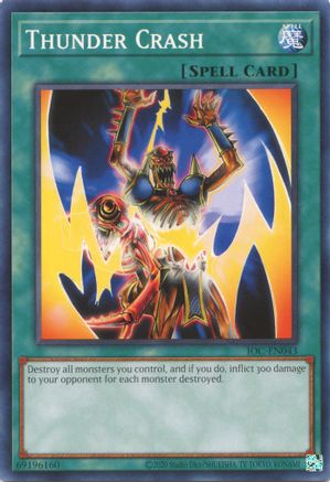Thunder Crash (25th Anniversary) [IOC-EN043] Common - Yu-Gi-Oh! - Card Brawlers | Quebec | Canada |