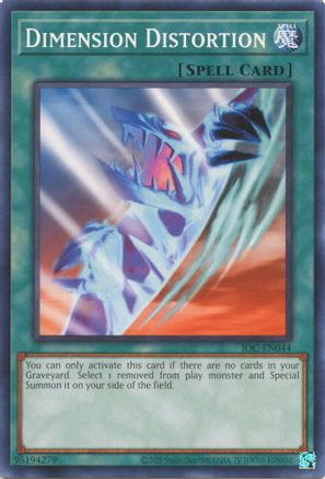 Dimension Distortion (25th Anniversary) [IOC-EN044] Common - Yu-Gi-Oh! - Card Brawlers | Quebec | Canada |