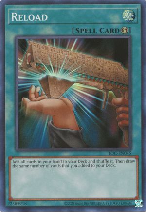 Reload (25th Anniversary) [IOC-EN045] Super Rare - Yu-Gi-Oh! - Card Brawlers | Quebec | Canada |