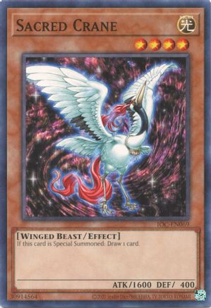 Sacred Crane (25th Anniversary) [IOC-EN069] Common - Yu-Gi-Oh! - Card Brawlers | Quebec | Canada |