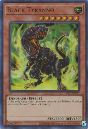 Black Tyranno (25th Anniversary) [IOC-EN075] Ultra Rare - Yu-Gi-Oh! - Card Brawlers | Quebec | Canada |