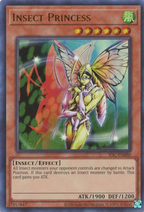 Insect Princess (25th Anniversary) [IOC-EN080] Ultra Rare - Yu-Gi-Oh! - Card Brawlers | Quebec | Canada |