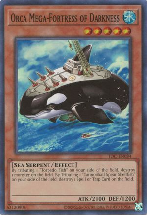 Orca Mega-Fortress of Darkness (25th Anniversary) [IOC-EN084] Super Rare - Yu-Gi-Oh! - Card Brawlers | Quebec | Canada |