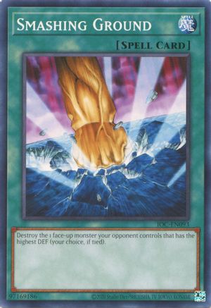 Smashing Ground (25th Anniversary) [IOC-EN093] Common - Yu-Gi-Oh! - Card Brawlers | Quebec | Canada |