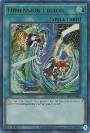 Dimension Fusion (25th Anniversary) [IOC-EN094] Ultra Rare - Yu-Gi-Oh! - Card Brawlers | Quebec | Canada |