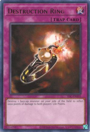Destruction Ring (25th Anniversary) [IOC-EN101] Rare - Yu-Gi-Oh! - Card Brawlers | Quebec | Canada |