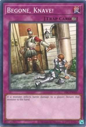 Begone, Knave! (25th Anniversary) [IOC-EN107] Common - Yu-Gi-Oh! - Card Brawlers | Quebec | Canada |
