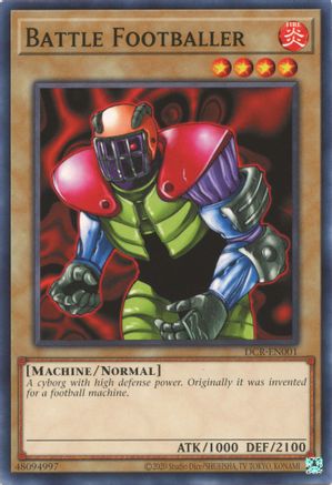 Battle Footballer (25th Anniversary) [DCR-EN001] Common - Yu-Gi-Oh! - Card Brawlers | Quebec | Canada |
