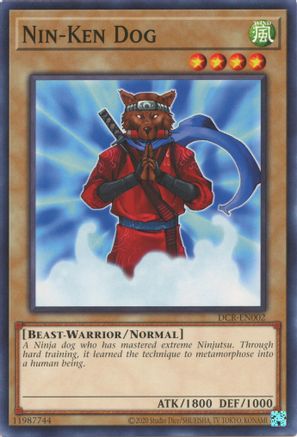 Nin-Ken Dog (25th Anniversary) [DCR-EN002] Common - Yu-Gi-Oh! - Card Brawlers | Quebec | Canada |