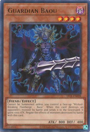 Guardian Baou (25th Anniversary) [DCR-EN008] Rare - Yu-Gi-Oh! - Card Brawlers | Quebec | Canada |