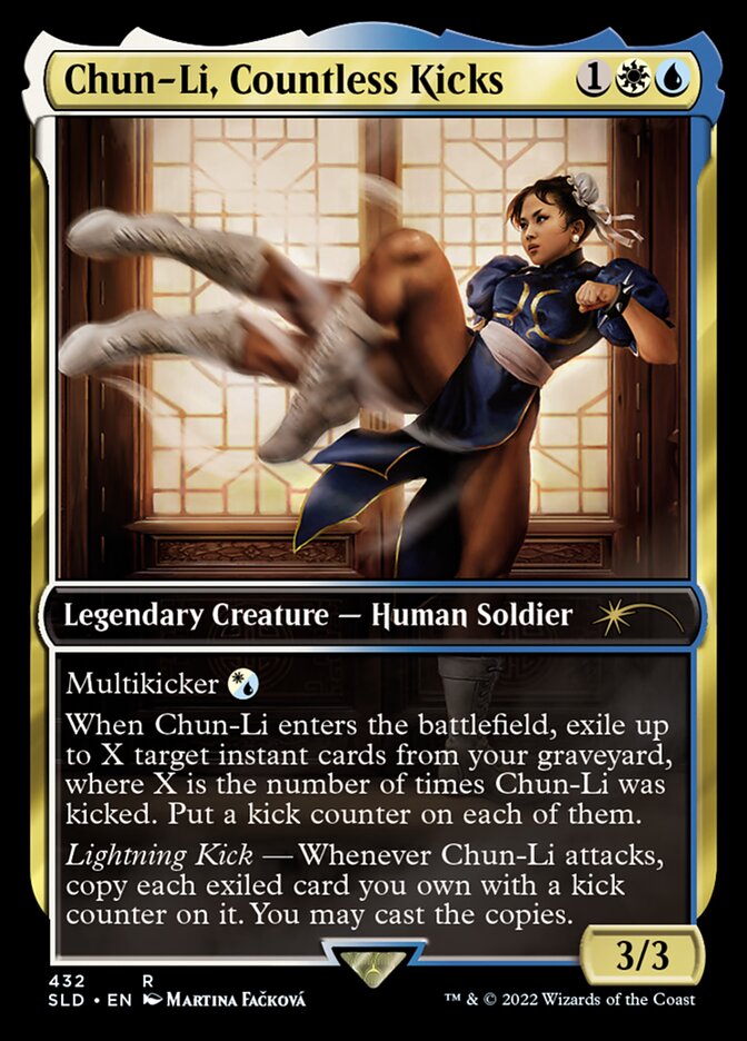 Chun-Li, Countless Kicks [Secret Lair Drop Series] - Magic: The Gathering - Card Brawlers | Quebec | Canada |