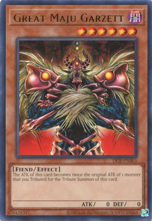Great Maju Garzett (25th Anniversary) [DCR-EN063] Rare - Yu-Gi-Oh! - Card Brawlers | Quebec | Canada |