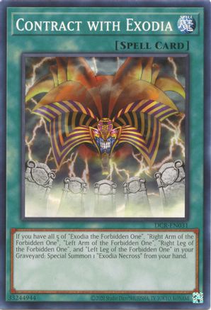 Contract with Exodia (25th Anniversary) [DCR-EN031] Common - Yu-Gi-Oh! - Card Brawlers | Quebec | Canada |
