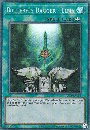 Butterfly Dagger - Elma (25th Anniversary) [DCR-EN032] Super Rare - Yu-Gi-Oh! - Card Brawlers | Quebec | Canada |