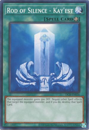Rod of Silence - Kay'est (25th Anniversary) [DCR-EN036] Common - Yu-Gi-Oh! - Card Brawlers | Quebec | Canada |