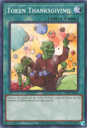 Token Thanksgiving (25th Anniversary) [DCR-EN041] Common - Yu-Gi-Oh! - Card Brawlers | Quebec | Canada |