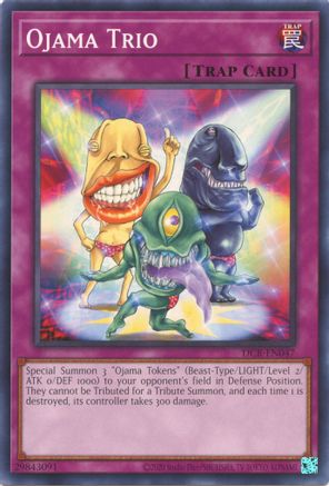 Ojama Trio (25th Anniversary) [DCR-EN047] Common - Yu-Gi-Oh! - Card Brawlers | Quebec | Canada |