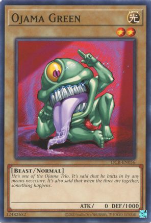 Ojama Green (25th Anniversary) [DCR-EN056] Common - Yu-Gi-Oh! - Card Brawlers | Quebec | Canada |