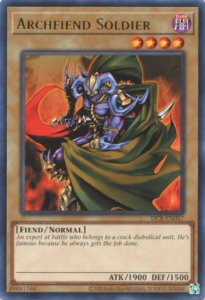 Archfiend Soldier (25th Anniversary) [DCR-EN057] Rare - Yu-Gi-Oh! - Card Brawlers | Quebec | Canada |