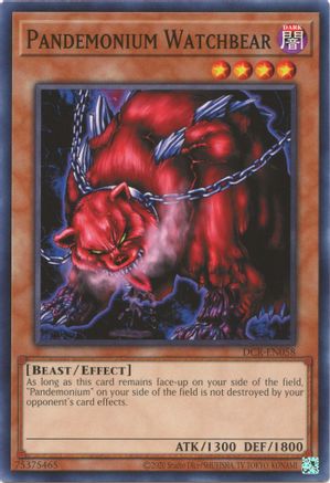 Pandemonium Watchbear (25th Anniversary) [DCR-EN058] Common - Yu-Gi-Oh! - Card Brawlers | Quebec | Canada |