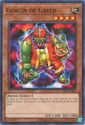 Goblin of Greed (25th Anniversary) [DCR-EN065] Common - Yu-Gi-Oh! - Card Brawlers | Quebec | Canada |