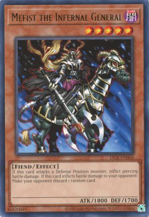 Mefist the Infernal General (25th Anniversary) [DCR-EN066] Rare - Yu-Gi-Oh! - Card Brawlers | Quebec | Canada |