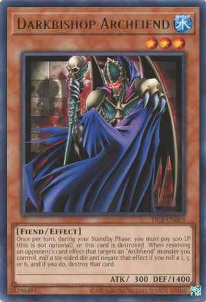 Darkbishop Archfiend (25th Anniversary) [DCR-EN069] Rare - Yu-Gi-Oh! - Card Brawlers | Quebec | Canada |