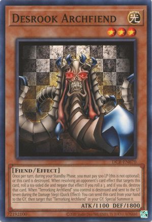 Desrook Archfiend (25th Anniversary) [DCR-EN070] Common - Yu-Gi-Oh! - Card Brawlers | Quebec | Canada |