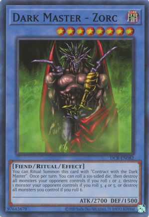 Dark Master - Zorc (25th Anniversary) [DCR-EN082] Super Rare - Yu-Gi-Oh! - Card Brawlers | Quebec | Canada |
