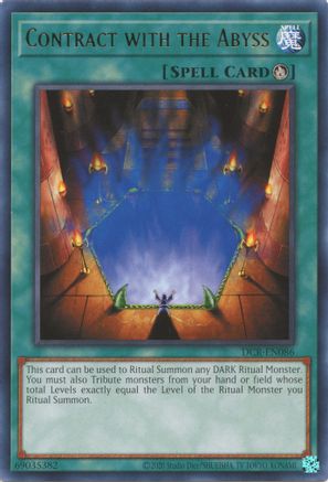 Contract with the Abyss (25th Anniversary) [DCR-EN086] Rare - Yu-Gi-Oh! - Card Brawlers | Quebec | Canada |